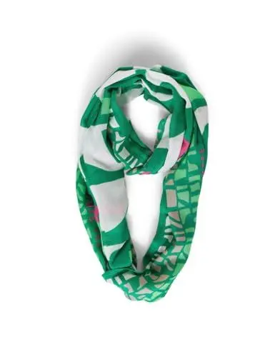 Produktbild: STREET ONE Damen Schlauchschal mit Muster, fresh spring green, A