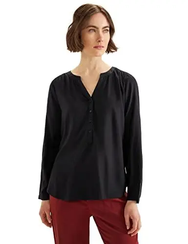 Produktbild: Street One Damen Style Bamika Bluse, Schwarz (Black), 40 EU