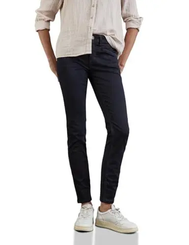 Produktbild: Street One Damen A377761 Jeans Im Casual Fit, Clean Indigo Wash, 31W / 30L EU
