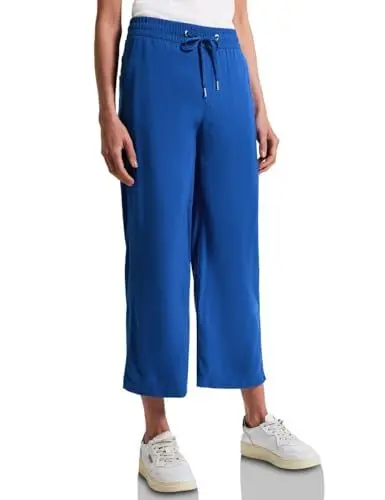 Produktbild: Street One Damen 3716099 Wide Leg Hose, Dodger Blue, 42