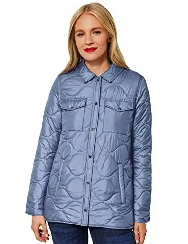 Produktbild: Street One Damen A211617 Leichte Steppjacke, Light Stormy Blue, 38
