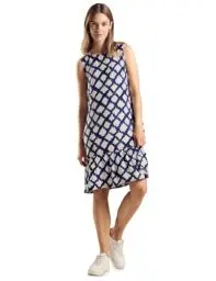 Produktbild: Street One Damen Ärmelloses Viskose-Kleid
