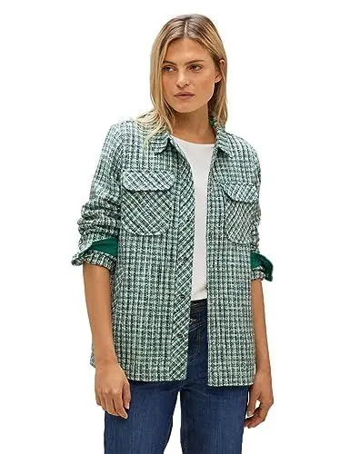 Produktbild: Street One Damen Bouclé Overshirt