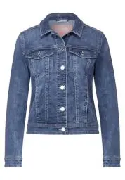 Produktbild: Street One Damen Jeansjacke indigo random wash 34