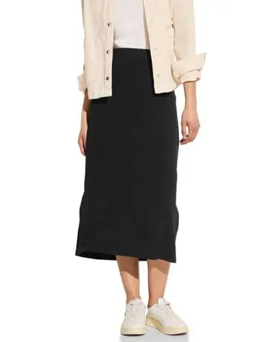 Produktbild: Street One Damen Midirock in Unifarbe