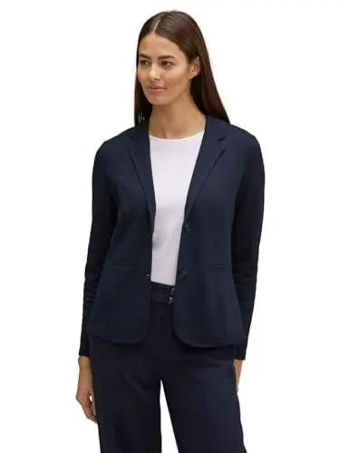 Produktbild: Street One Damen Qr Basic Blazer, Deep Blue, 36