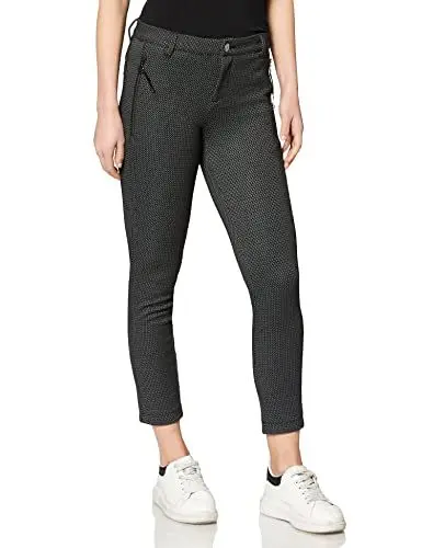 Produktbild: Street One Hose Damen Damenhose Slim Fit Middle Waist Slim Legs Schwarz 44W / 28L