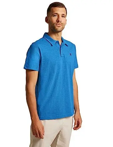 Produktbild: Street One MEN Herren D319768 Poloshirt, Sonic Blue, S
