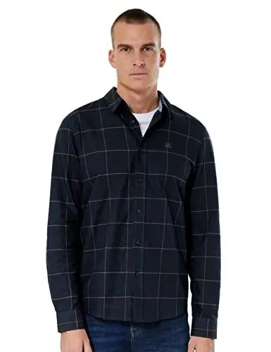 Produktbild: Street One MEN Herren D330030 Herrenhemd, Night Blue, XXL