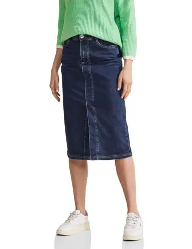 Produktbild: STREETONE Damen Jeansrock, softindigowashed, 36