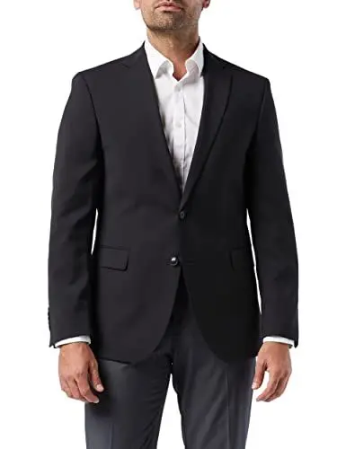 Produktbild: Strellson Premium Herren Anzugjacke 11 Rick 10000373, Schwarz (Black 001), 102 (Herstellergröße:102)