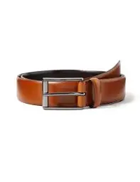 Produktbild: Strellson Premium Herren Belt Gürtel, Braun (Cognac 55), 115 cm