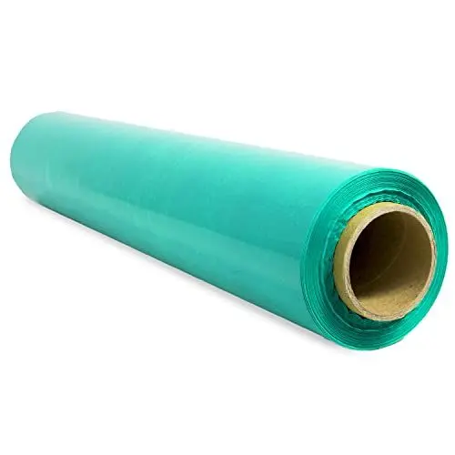 Produktbild: Stretch-Verpackungsfolie, grüne Kunststofffolie zum Verpacken, schützende Kunststoffrolle für Versand und Umzug, Rolle von 50 cm und bis zu 400 m dehnbar - Ofituria (1 Stück)