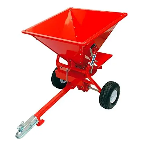 Produktbild: Streuwagen Salzstreuer Düngerstreuer Saatgutstreuer mit Anhängerkupplung 200 l