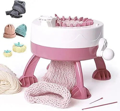 Produktbild: Strickmaschine, Smart Weaving Knitting Board Rotating Double Knitting Machine, 22 Nadeln Stricken Runde Hand Artefakt Wolle Maschine DIY Erwachsene und Kinder