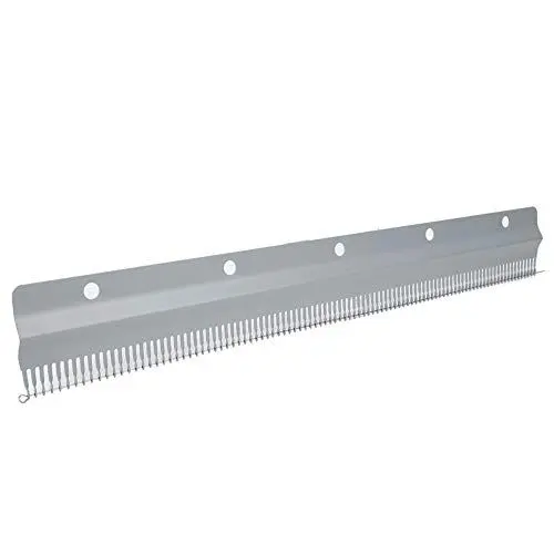 Produktbild: Strickmaschine Gussaufkamm, Metall Gusskamm Strickmaschine Ersatzteile Zubehör für SRP60N SRP50 SRP60 Strickmaschine (kurzer Nadelkamm 45 cm)