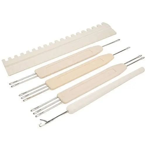 Produktbild: Strickmaschine Transferwerkzeug Strick + Maschine + Nadeln Metall 2 Stück Metall Reverse Spulenkapsel Nähmaschine Zubehör Haushaltsmaschinen für Singer