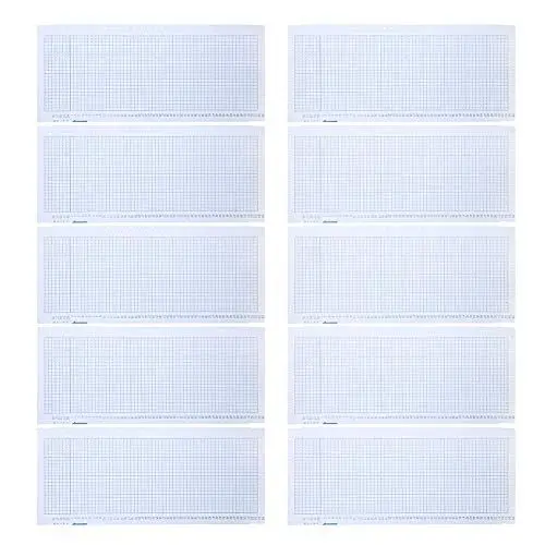 Produktbild: Strickmaschinen-Lochkarte, 10 Stück, professionelles Strickmaschinen-Zubehör, Blumenkarte, Lochkarte 24 Stiche für KH851 KH860 KH868 Strickmaschine