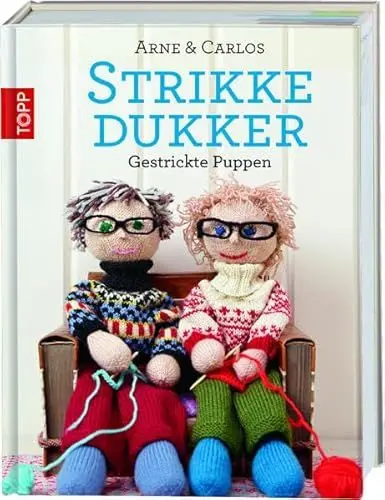 Produktbild: Strikkedukker: Gestrickte Puppen