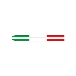 Produktbild: Stripes Klebestreifen Tricolor Italien für Alfa Giulia Spiegel