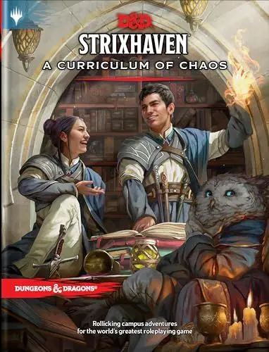 Produktbild: Strixhaven: A Curriculum of Chaos (D&D-/MTG-Abenteuerbuch) Englische Version (Dungeons and Dragons)
