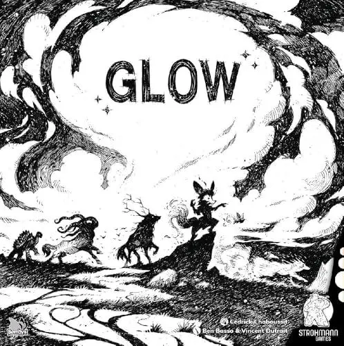 Produktbild: Strohmann Games, Glow, Familienspiel, Kartenspiel, 2-4 Spieler, Ab 10+ Jahren, 45+ Minuten, Deutsch, Schwärzer
