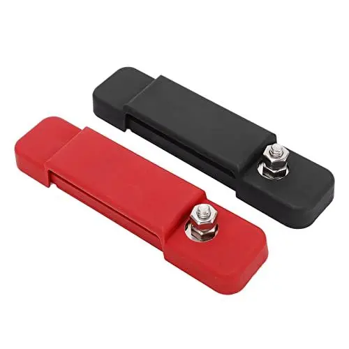 Produktbild: Strom Verteilungs Block 12 Weg 12V 180A Marine Batterie Busbar Terminal Block mit 32 Stück Terminal für Boots Fahrzeug