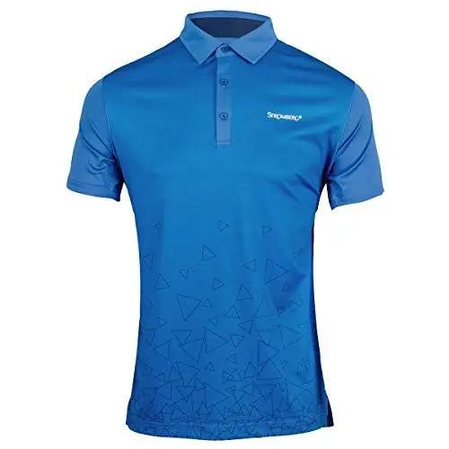 Produktbild: Stromberg Herren Buck atmungsaktiv Golf-Polo-Hemd - Blau - M