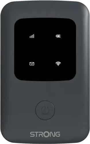 Produktbild: STRONG 4G Mobiler Hotspot, tragbarer WLAN Router, 150 Mbit/s, ideal für Reisen, Messen und Studenten, Schwarz