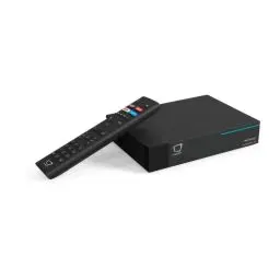 Produktbild: STRONG SRT-4150 simpliONE Box Satelliten-Receiver und Android Streaming-Box (4k UHD, Android TV, Aufnahme/Restart/Replay, Live TV, Google Play Store) schwarz
