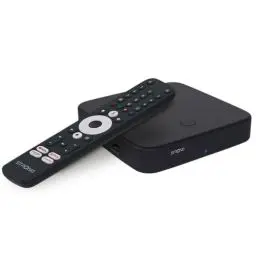 Produktbild: STRONG SRT423 - Android TV Box - 4K UHD - DVB-T2 & Kabelreceiver - Google-Zertifiziert - Dual Band Wi-Fi 5 - Chromecast - Bluetooth - Sprachsteuerung - Netflix, YouTube, Prime Video, Disney+