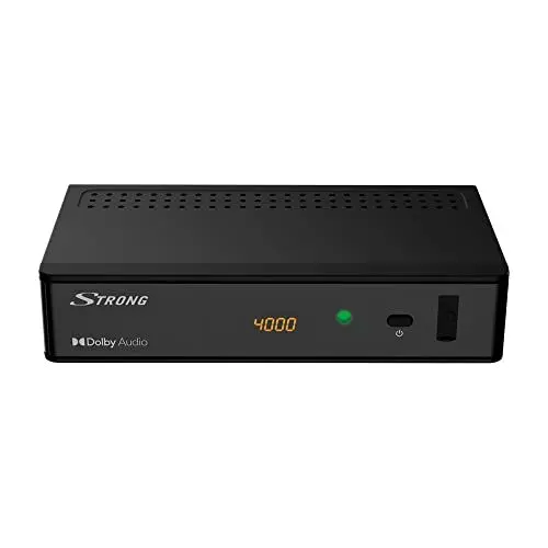 Produktbild: STRONG SRT8215 HD Receiver (DVB-T2, HEVC, H.265, Dolby® Digital Plus), schwarz