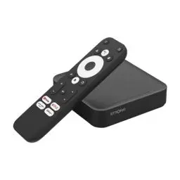 Produktbild: STRONG - Streaming Box Android TV 4K UHD - Leap-S3 Ultimate - 2 Monate Zattoo gratis - Chromecast Built-in - Google Voice Assistant - Dolby Atmos & Vision - Google Play, Netflix, Prime Video & mehr