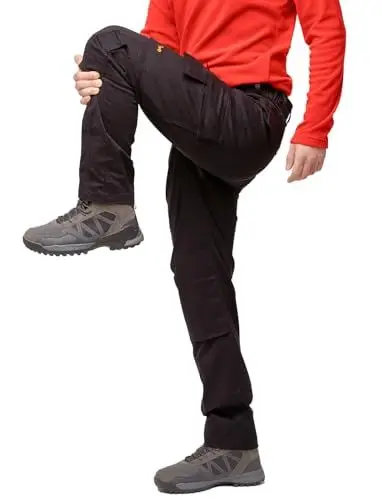 Produktbild: strongAnt Arbeitshose Herren Powerstretch Männer Bundhose mit praktischen Taschen - Schwarz Gr. 56