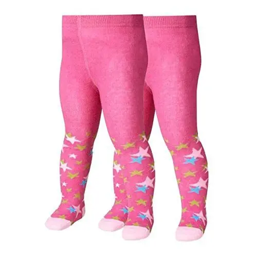 Produktbild: Playshoes Strumpfhose Unisex Kinder Strumpfhose, Sterne Doppelpack, 74/80