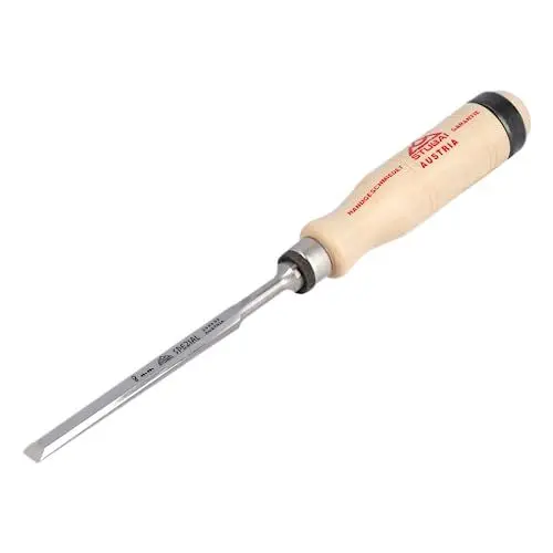 Produktbild: Stubai 353003 Spez. Stemmeisen schwedische Form Holzheft 8 mm