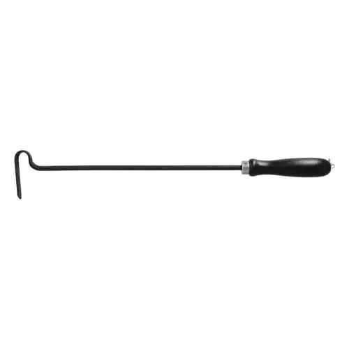 Produktbild: Stubai Schürhaken 4604 (aus Stahl, Heft schwarz lackiert, für Kamin, Holzofen, Schwedenofen, Kaminbesteck) 460402