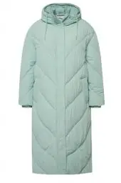 Produktbild: Studio Untold Damen große Größen Übergrößen Plus Size Steppmantel, oversized, Kapuze, Langarm hellmint 50+ 823955420-50+