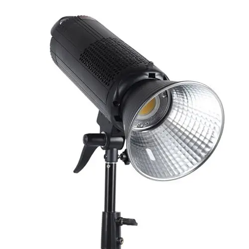 Produktbild: Studio-Blitzlicht, Gute Wärmeableitung, Kompakter Studioblitz 300 W für Aufnahmen (EU-Stecker)