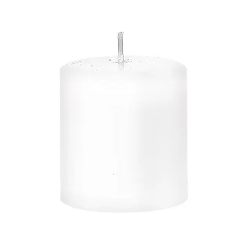 Produktbild: Stumpenkerze Klarweiß 10 cm