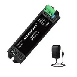 Produktbild: STUODIOFINIX 2-Kanal Mini Bluetooth Verstärker für passive Lautsprecher mit TWS, AUX, Ersatzteil, passend für Wand/Decke/Marine/Bücherregal Lautsprecher