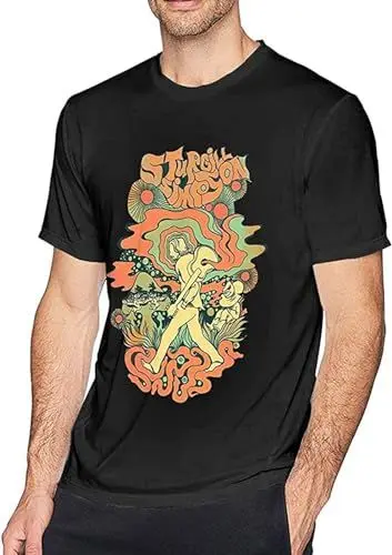 Produktbild: Sturgill Simpson Men's Short Sleeve T-Shirts Tops Man's Leisure Crew Neck Tee Size L