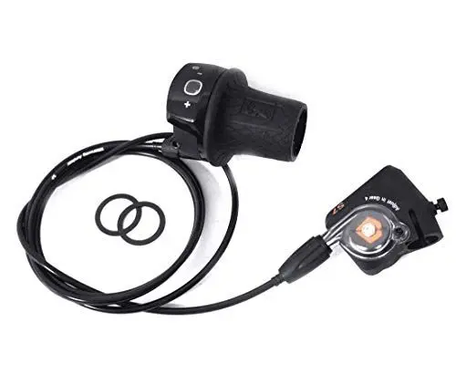 Produktbild: Sturmey Archer Unisex – Erwachsene S7 Drehgriffschalter, schwarz, 7-Gang