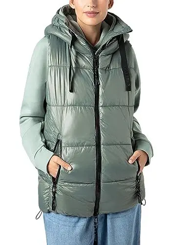 Produktbild: Sublevel Kurze Puffer Steppweste Middle-Green M