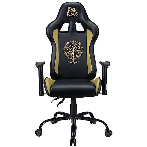 Produktbild: SUBSONIC Lord of The Ring - Ergonomischer Gaming-Stuhl Verstellbare Rückenlehne und Armlehnen - Adult Gaming Chair offizielle Lizenz