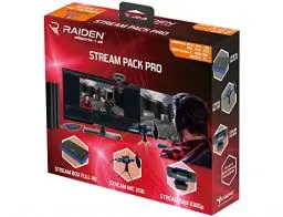 Produktbild: Subsonic Raiden - Zubehörpaket für Streaming-Gamer und Youtubers, Full HD Video Capture Box, Mikrofon, HD-Kamera - PS4, PS5, Xbox serie x: Xbox One, Umschalter, PC