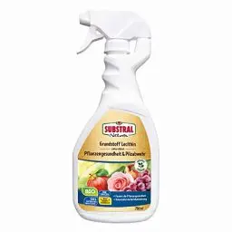 Produktbild: Substral Naturen Bio Grundstoff Lecithin Spray unterstützt Pflanzengesundheit, Pilzabwehr + Befallsminderung, 750ml, Grün