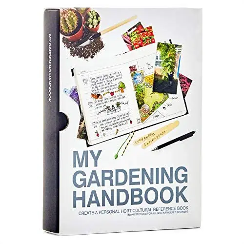 Produktbild: SUCK UK Mein Gartenhandbuch/Notizbuch – Schwarz