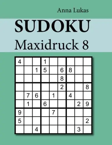 Produktbild: Sudoku Maxidruck 8