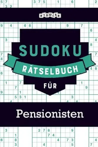 Produktbild: Sudoku Rätselbuch für Pensionisten